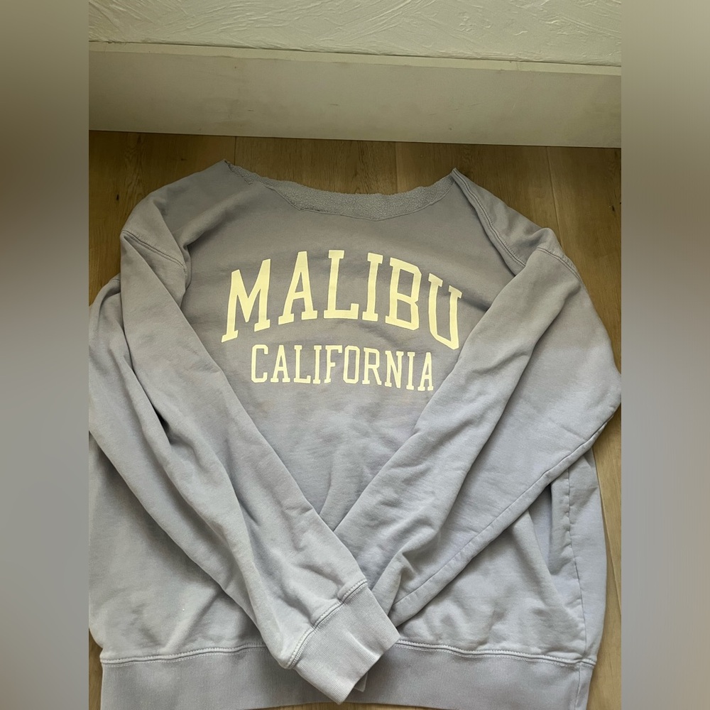 Blue Brandy Melville crewneck